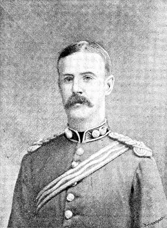 British Military Uniform History Prints: Lieutenant W. E. Stairs, R.E. second in command of Mr