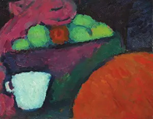 Alexei Javlensky Art Prints: Still life with cup, c1908. Creator: Javlensky, Alexei, von (1864-1941)