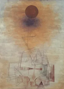 Prints of Limits of Reason, 1927. Found in the Collection of Neue Pinakothek, Munich Paul Klee Prints: Heritage Images Print of Limits of Reason, 1927