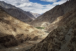 Indian Administered Kashmir Prints: Line of Control viewpoint, Kargil, Ladakh, India, 2023. Creator: Peter Thompson