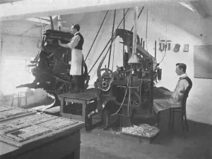 Linotype Machine Prints: The Linotypes, 1916