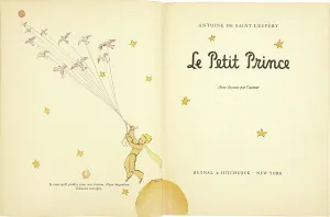Prints of The Little Prince (Le Petit Prince), 1942-1943. Private Collection France Prints: The Little Prince Print, 1942-1943