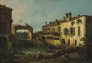 The Lock at Dolo, c. 1763 Print