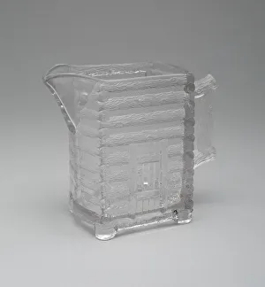 Log Cabin Pattern Creamer Print, c. 1875