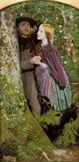 The Long Engagement, 1859. Artist: Arthur Hughes The Long Engagement, 1859. Artist: Arthur Hughes