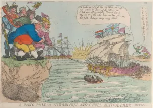 A Long Pull A Strong Pull and a Pull Altogether Print 1813