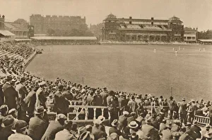 Lords Cricket Ground Prints: Heritage Images Print: Lords Cricket Ground, c1935