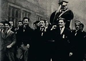 Black And White Images UK Prints: Lord Rector of Edinburgh University, 1929, (1945). Creator: Unknown
