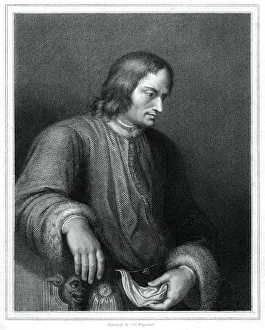 Lorenzo de Medici, Italian statesman and ruler of the Florentine Republic, (1833) Lorenzo de Medici, Italian statesman and ruler of the Florentine Republic, (1833)