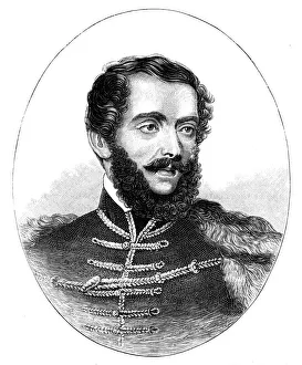 Louis Kossuth, Hungarian lawyer, politician and Regent-President, 1850 Louis Kossuth, Hungarian lawyer, politician and Regent-President, 1850