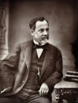 Louis Pasteur Portrait Prints: Louis Pasteur. Creator: Eugene Pirou