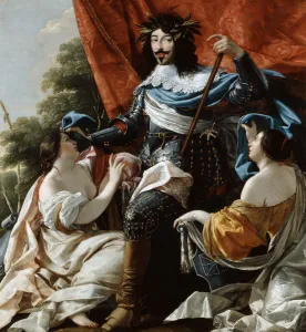 Louis XIII, 17th century. Artist: Simon Vouet Louis XIII, 17th century. Artist: Simon Vouet