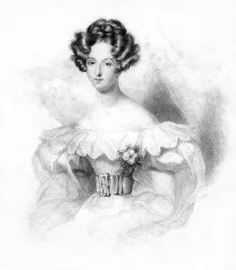Louise-Marie, Queen of the Belgians, 1832.Artist: Freeman Louise-Marie, Queen of the Belgians, 1832.Artist: Freeman