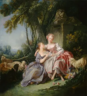 The Love Letter, 1750. Creator: Francois Boucher The Love Letter, 1750. Creator: Francois Boucher