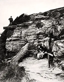 Lovers Seat, Fairlight, Hastings, Sussex, c1900 Lovers Seat, Fairlight, Hastings, Sussex, c1900