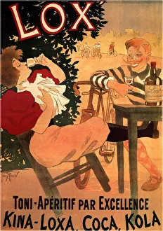 Lox Toni-Aperitif par Excellence. Kina-Loxa, Coca, Kola, 1895 Lox Toni-Aperitif par Excellence. Kina-Loxa, Coca, Kola, 1895