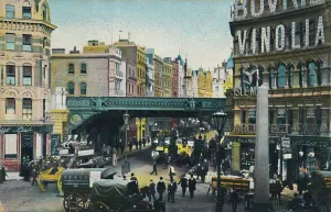 London Street Scenes 1900s Prints: Ludgate Hill, London, 1904. Creator: Unknown