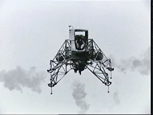 Lunar landing training vehicle piloted by Neil Armstrong, Texas, USA, June 16, 1969 Lunar landing training vehicle piloted by Neil Armstrong, Texas, USA, June 16, 1969