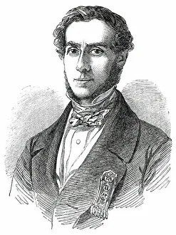 Victorian Era Men Prints: M. E. Drouyn de Lhuys, 1850. Creator: Unknown
