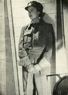 Women's Auxiliary Air Force Prints: M. T. Driver, c1943. Creator: Cecil Beaton