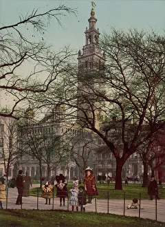 American Urban Landscape Prints: Madison Square, New York, c1901. Creator: Unknown