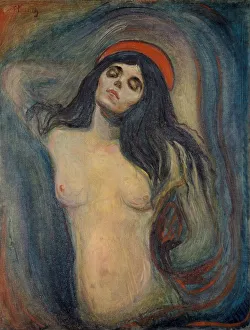 Edvard Munch Norway Prints: Madonna
