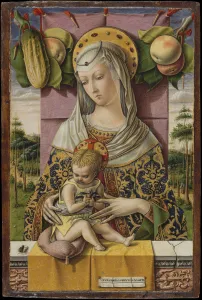 Madonna and Child, ca. 1480. Creator: Carlo Crivelli Madonna and Child, ca. 1480. Creator: Carlo Crivelli
