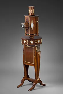 Magic Lantern History Prints: Magic lantern, c. 1790. Creator: Anonymous master