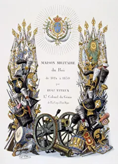 Main Title Page, 1814-1830. Artist: Eugene Titeux Main Title Page, 1814-1830. Artist: Eugene Titeux