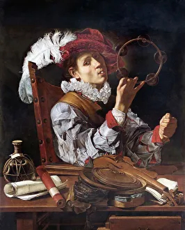 Apsley House Collection Prints: Maker of Musical Instruments, c1610