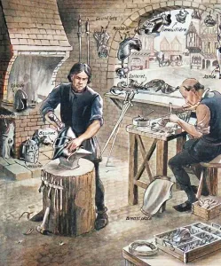 Medieval Armour Prints: Making Armour for the Knights of Old