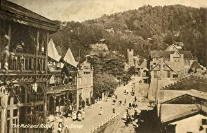 The Mall and Ridge - Simla, c1918-c1939 Print