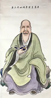 Full Length Portrait Of A Man Prints: A man or deity, (unknown date). Creator: Unknown