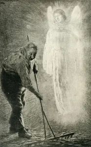 John Bunyan Artwork Prints: The Man with the Muck-Rake, 1936. Creator: Unknown