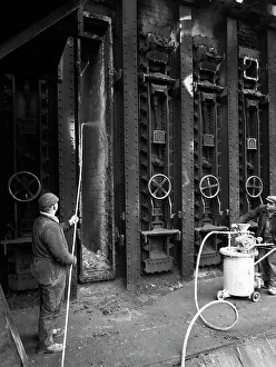 Manvers Coal Processing Plant Print, February 1957