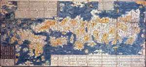 British Library Maps Prints: Map of Japan, 1691? Creator: Unknown