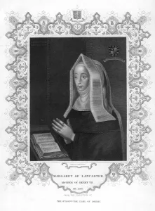 Margaret of Lancaster, mother of Henry VII. Artist: WT Mote Margaret of Lancaster, mother of Henry VII. Artist: WT Mote