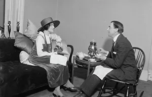 Bain News Service Images Prints: Margaret Mower & Stuart Walker, between c1915 and c1920. Creator: Bain News Service