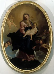Mariano Salvador Maella. Virgen Maria. Jesucristo Mariano Salvador Maella. Virgen Maria. Jesucristo