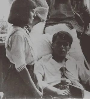 Marina Tsvetaeva with Sergey Efron at the Crimea, 1911 Marina Tsvetaeva with Sergey Efron at the Crimea, 1911