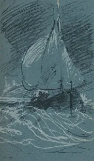 A Marine Study, c1830, (1906-7). Artist: JMW Turner A Marine Study, c1830, (1906-7). Artist: JMW Turner