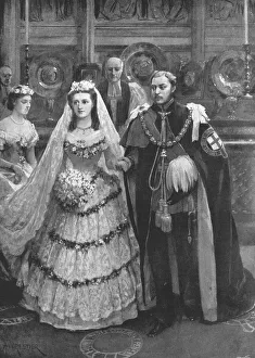 The Marriage of the Prince of Wales with Princess Alexandra of Denmark... Windsor, 1863, (1901) The Marriage of the Prince of Wales with Princess Alexandra of Denmark... Windsor, 1863, (1901)