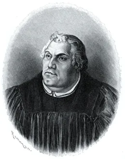 Martin Luther, Protestant church reformer, (1903) Martin Luther, Protestant church reformer, (1903)