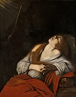 Mary Magdalen in Ecstasy (after Caravaggio), ca 1613 Mary Magdalen in Ecstasy (after Caravaggio), ca 1613