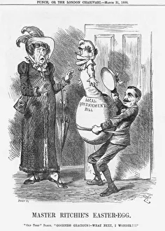 Joseph Swain Engraving Prints: Master Ritchies Easter-Egg, 1888. Artist: Joseph Swain