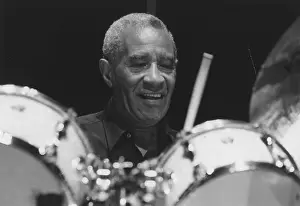 Brian Foskett Photography Prints: Max Roach, Queen Elizabeth Hall, London, 1996. Creator: Brian Foskett