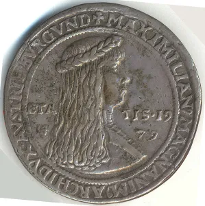 Medal of Maximillian I as Archduke Of Austria and Maria of Burgundy, 1479 ( Medal of Maximillian I as Archduke Of Austria and Maria of Burgundy, 1479 (