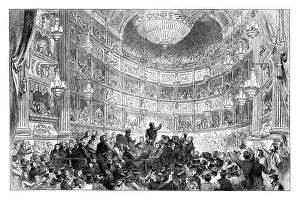 A meeting of the Anti-Corn Law League in Drury Lane Theatre, London, 1838 (c1895) A meeting of the Anti-Corn Law League in Drury Lane Theatre, London, 1838 (c1895)