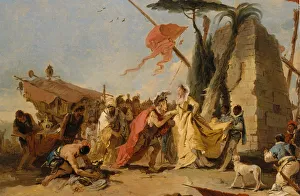 Tiepolo's The Meeting of Antony and Cleopatra Print, 1745-47