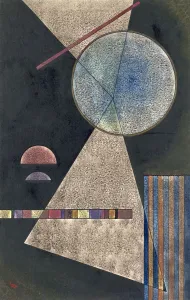 Meeting Point, 1928. Artist: Kandinsky, Wassily Vasilyevich (1866-1944) Meeting Point, 1928. Artist: Kandinsky, Wassily Vasilyevich (1866-1944)